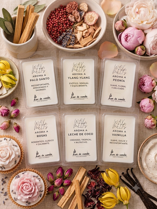 Tabletas de Wax Melts artesanales | Aromas intensos y duraderos