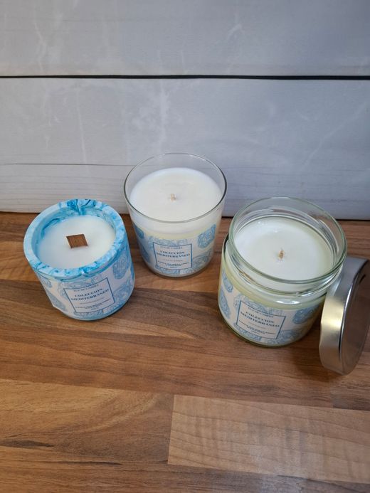 Pack Colección Mediterráneo | Velas de Soja Artesanales