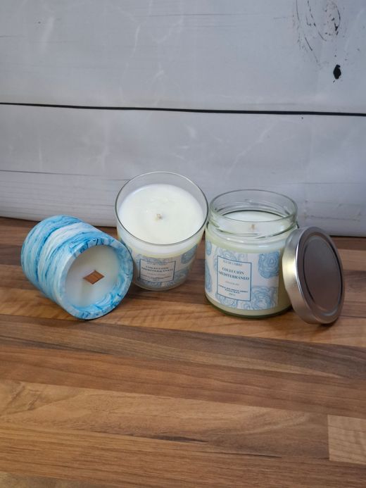Pack Colección Mediterráneo | Velas de Soja Artesanales