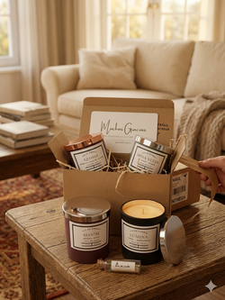 Pack Regalo Velas Aromáticas Premium Primavera – Experiencia Sensorial de Bienestar | Luz de Candle