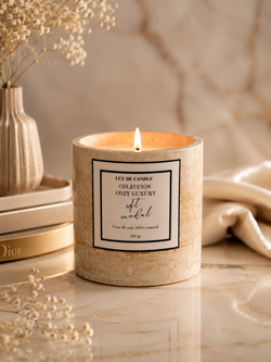 Soft Sandal | Vela Aromática de Sándalo Suave y Cera de Soja Natural