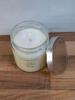 Vela Artesanal de Citronela | Cera de Soja 100% Natural | Antimosquitos