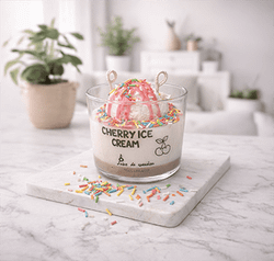 Vela artesanal "Helado de sabores"