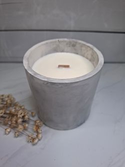 Vela decorativa efecto mármol